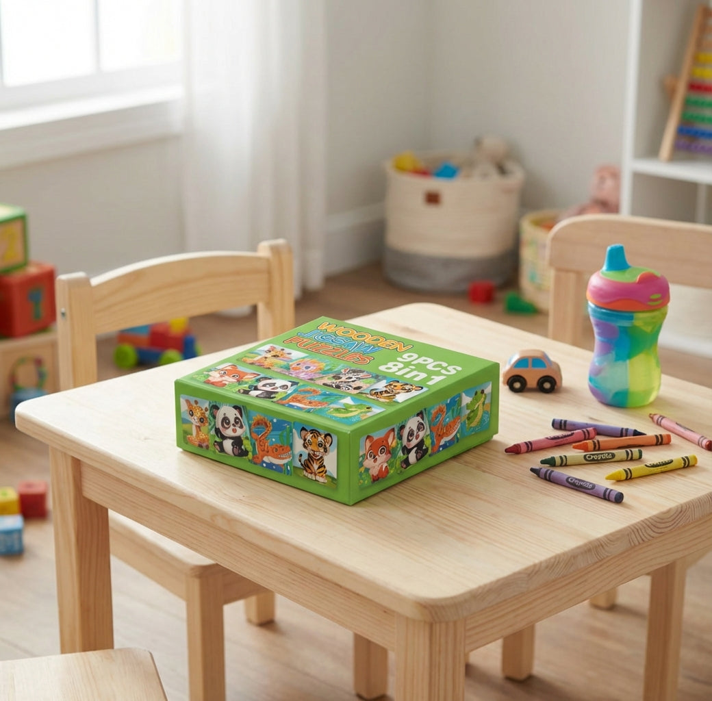 Small Nine Piece Jigsaw Puzzle