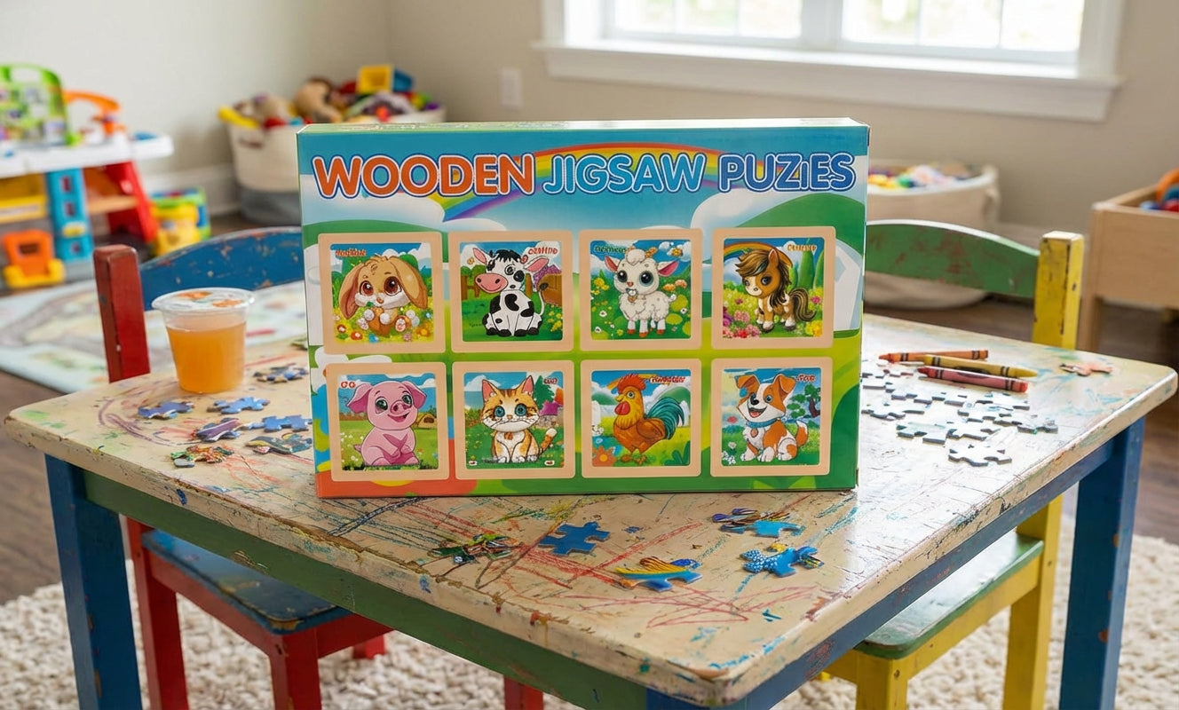 Animal Jigsaw Puzzle Gift Box