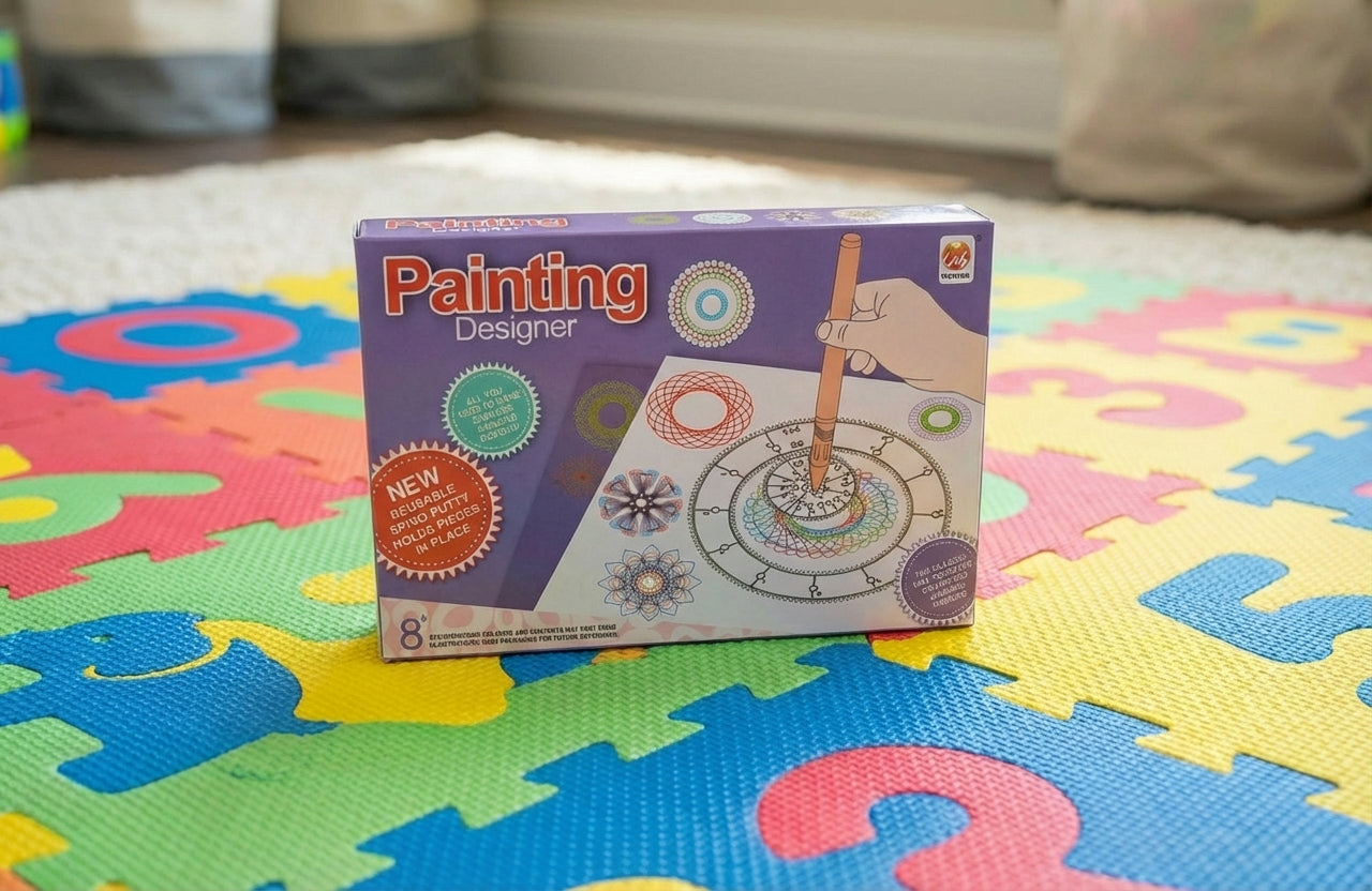 Spirograph Drawing Toy – Creative Geometric Art Set for Kids