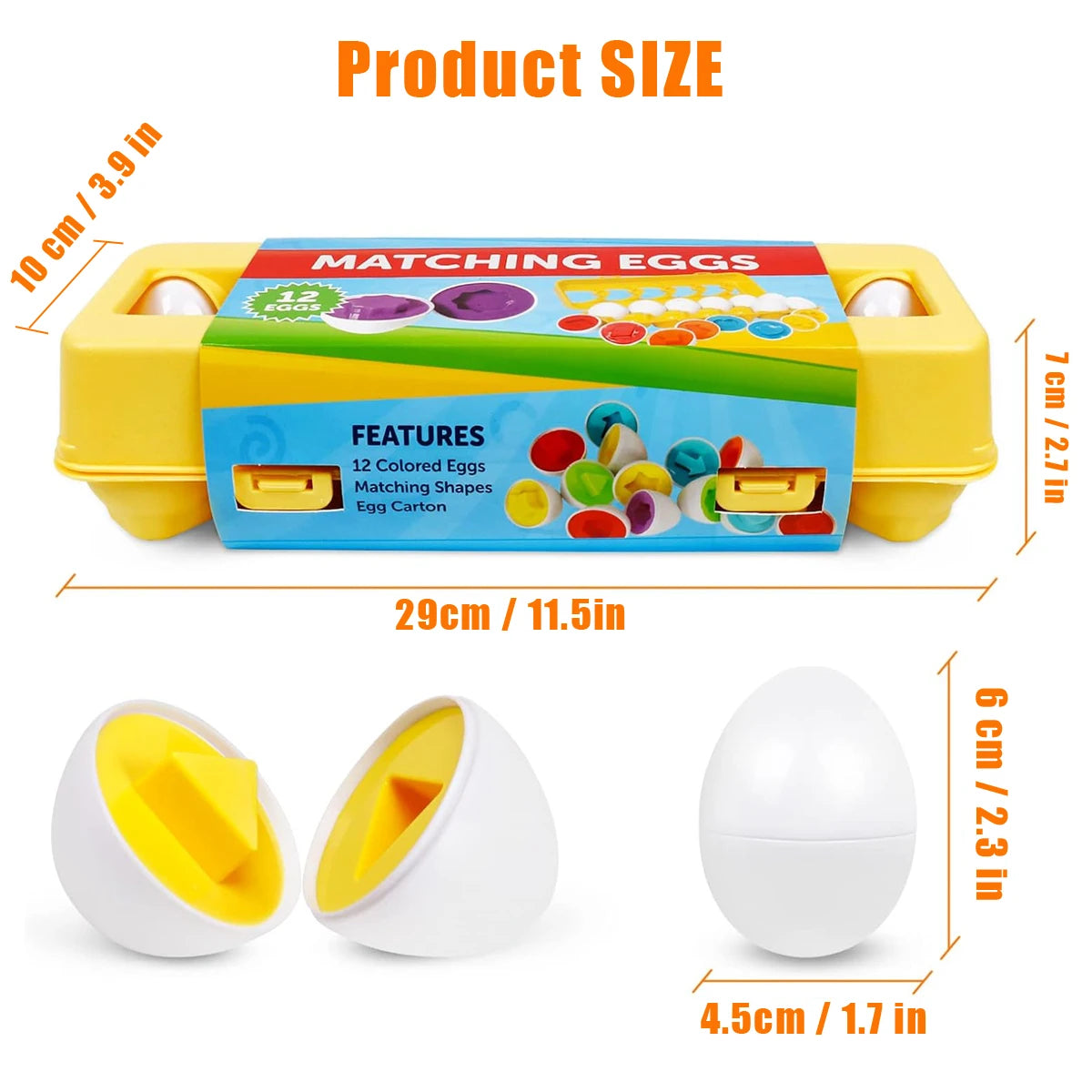 Matching Smart Eggs Toy