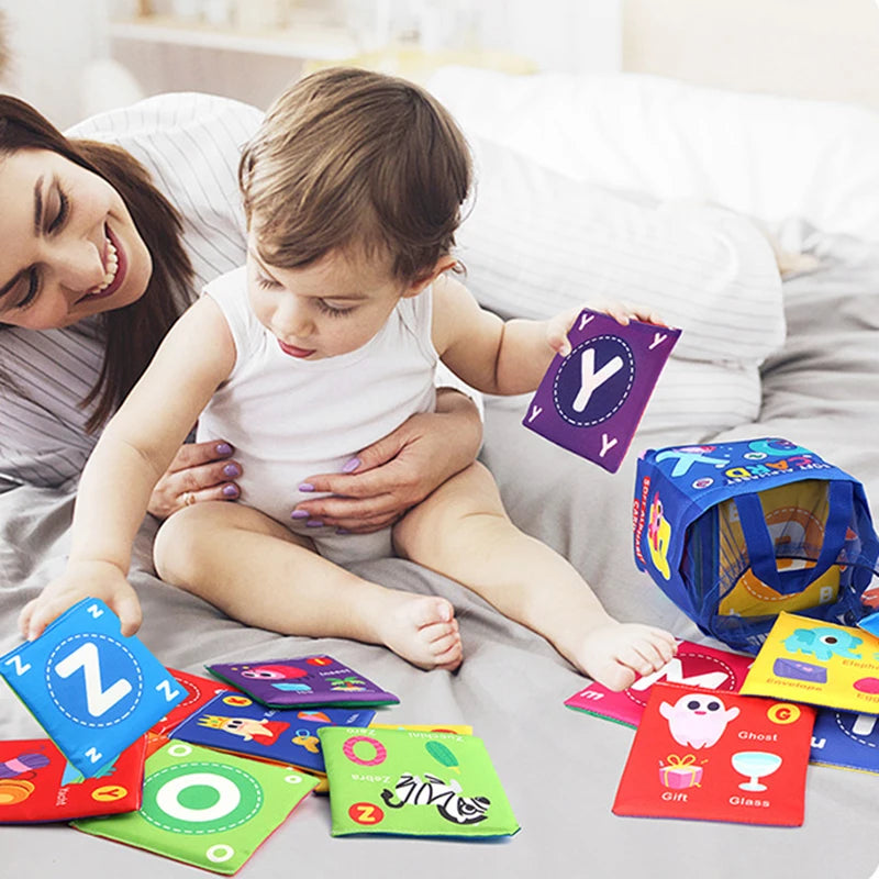 Baby Cloth Book Soft Flash Cards