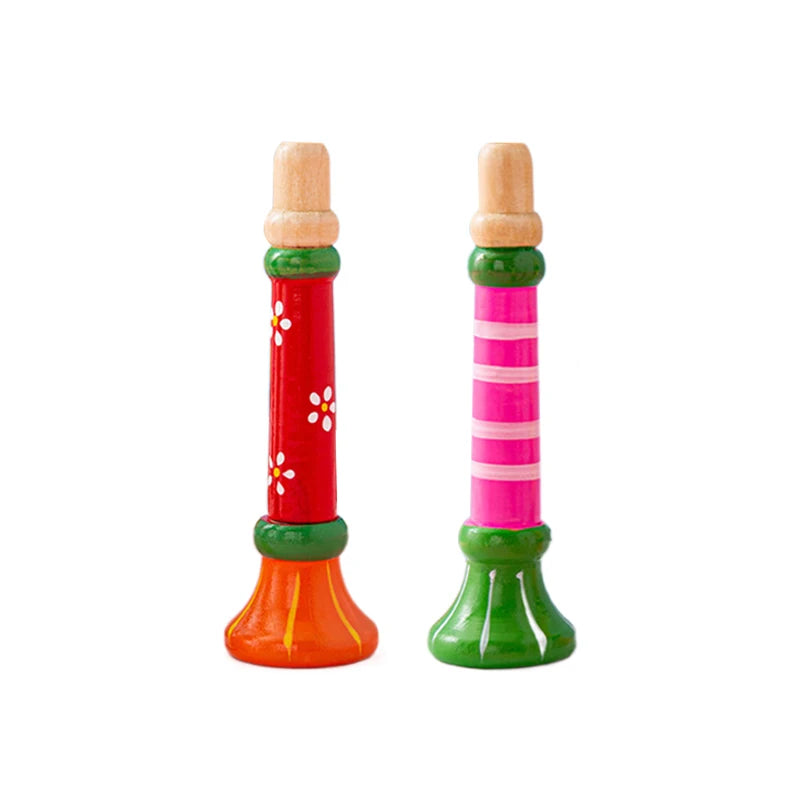 Wooden Trumpet Children Toy