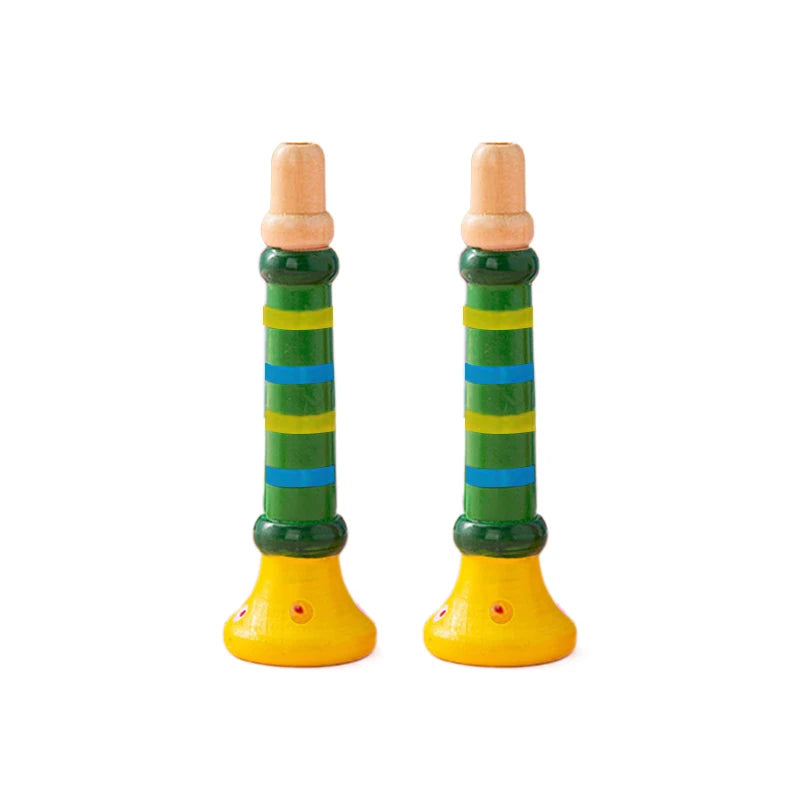 Wooden Trumpet Children Toy