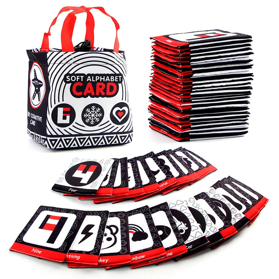 Baby Cloth Book Soft Flash Cards
