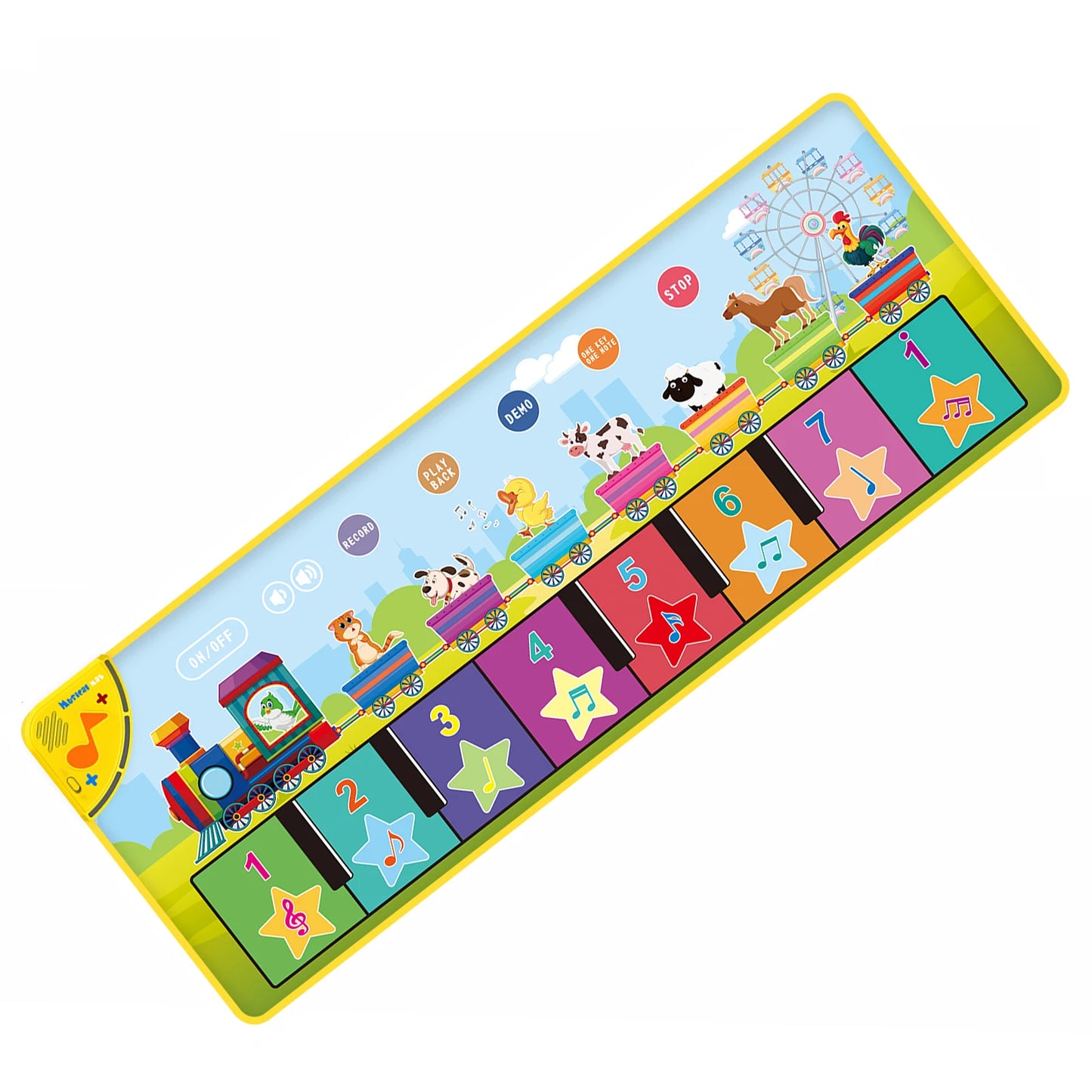 Kid Animal Music Piano Mat Toy