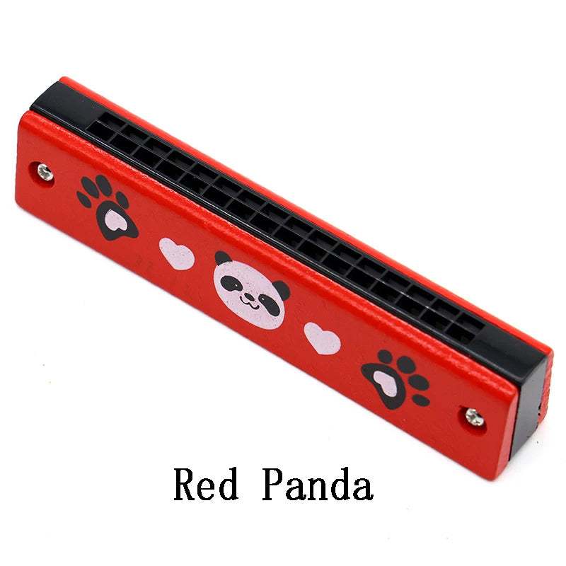 Wooden Harmonica Musical Instrument Toys