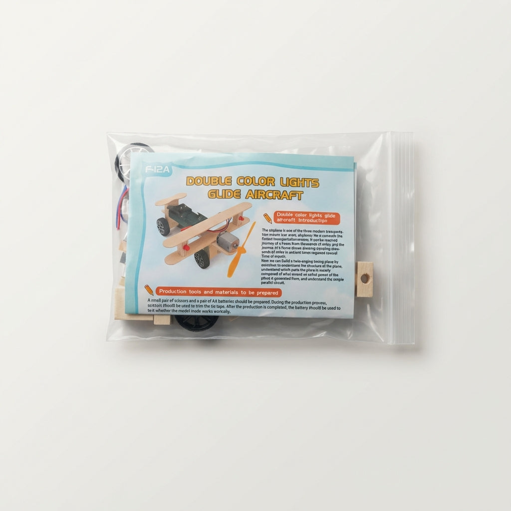 DIY Kit Plane & Car Science Experiment Toys – Educational STEM Building Set for Kids