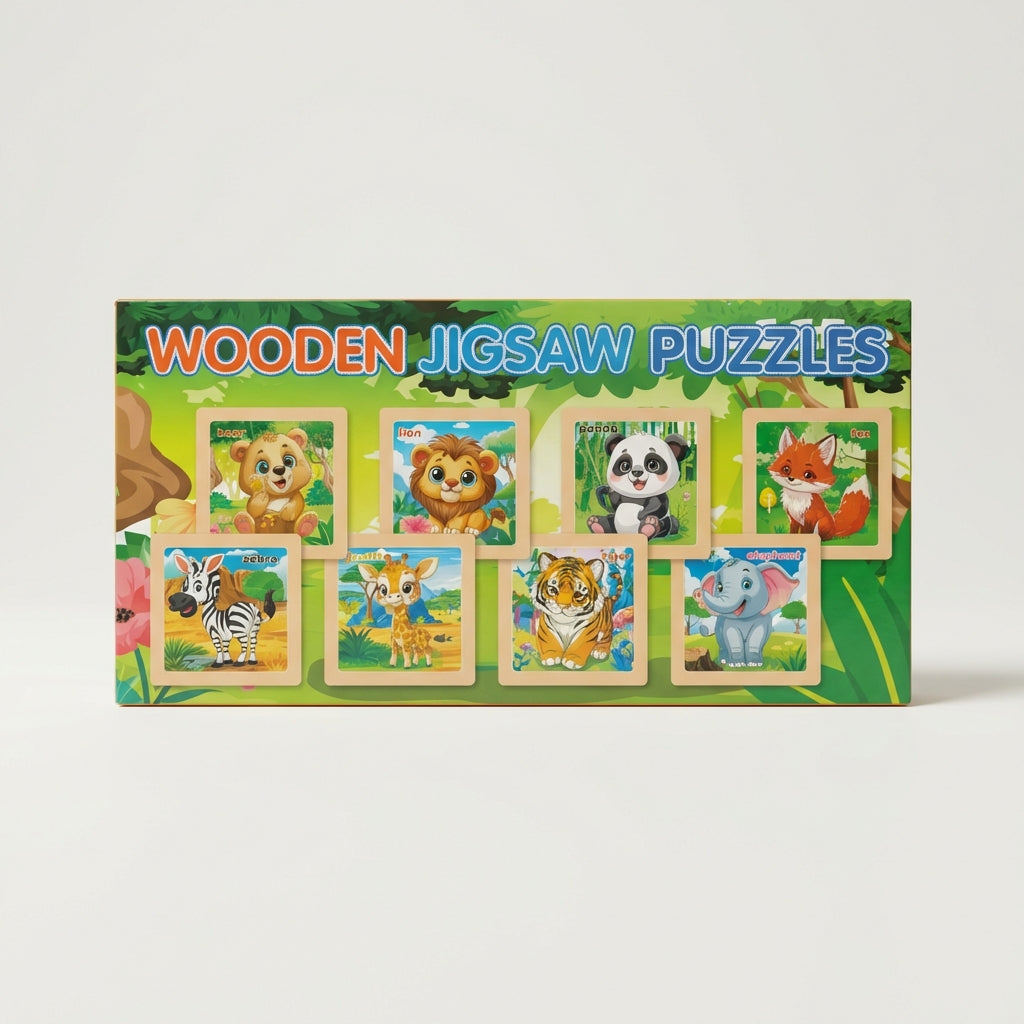 Animal Jigsaw Puzzle Gift Box Model B