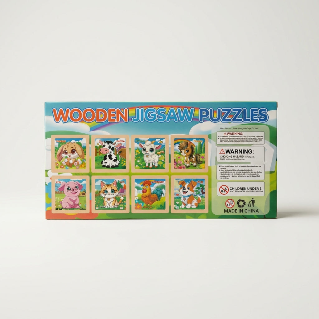 Animal Jigsaw Puzzle Gift Box