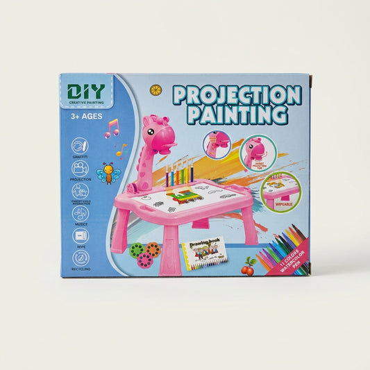 Kids’ Drawing Table with Projection – Educational Art Toy for Children