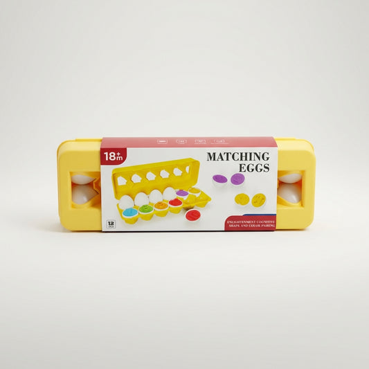 Matching Smart Eggs Toy – Educational Shape Sorting Learning Game for Kids