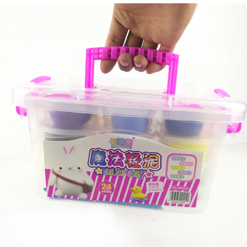24 Color Slime Soft Clay