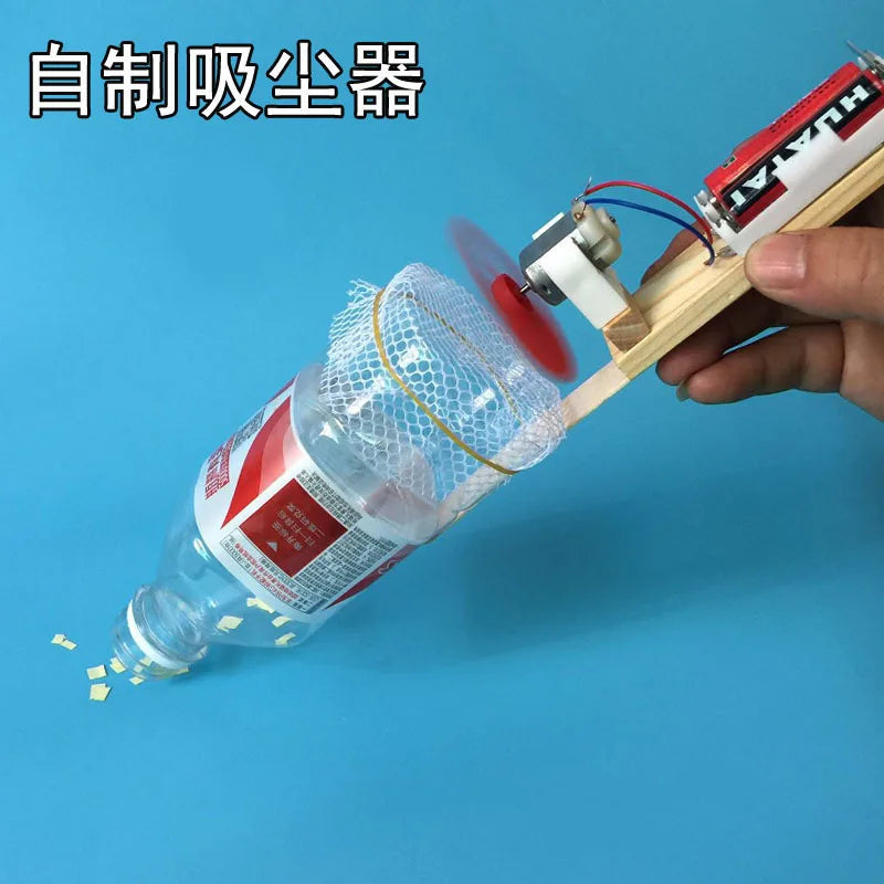 Diy Creativity Vacuum Cleaner Science Experiment Toy