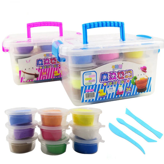 24 Color Slime Soft Clay
