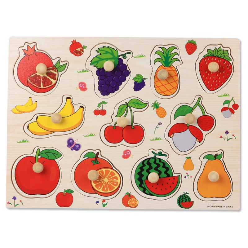ABC Alphabet Number Shape Matching Board Game Toy