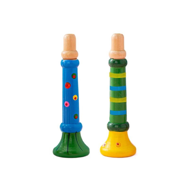 Wooden Trumpet Children Toy