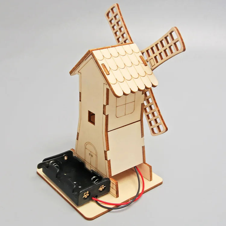 Electric Windmill Hut Toys