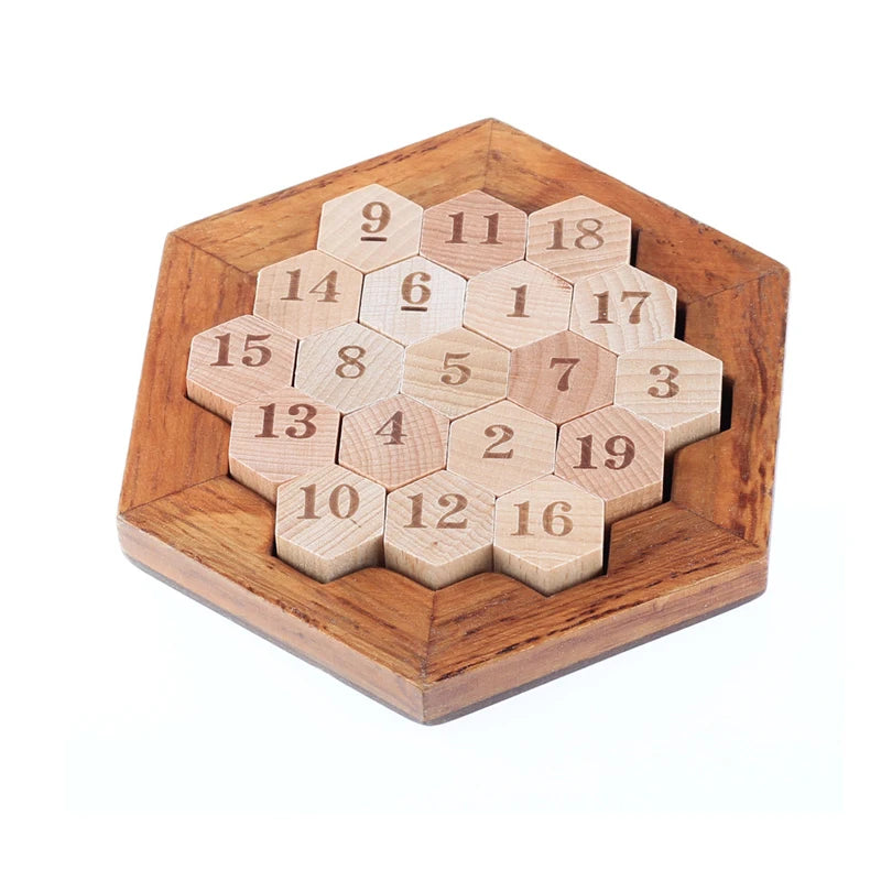 Sudoku Hexagon Tangram Puzzle Toy