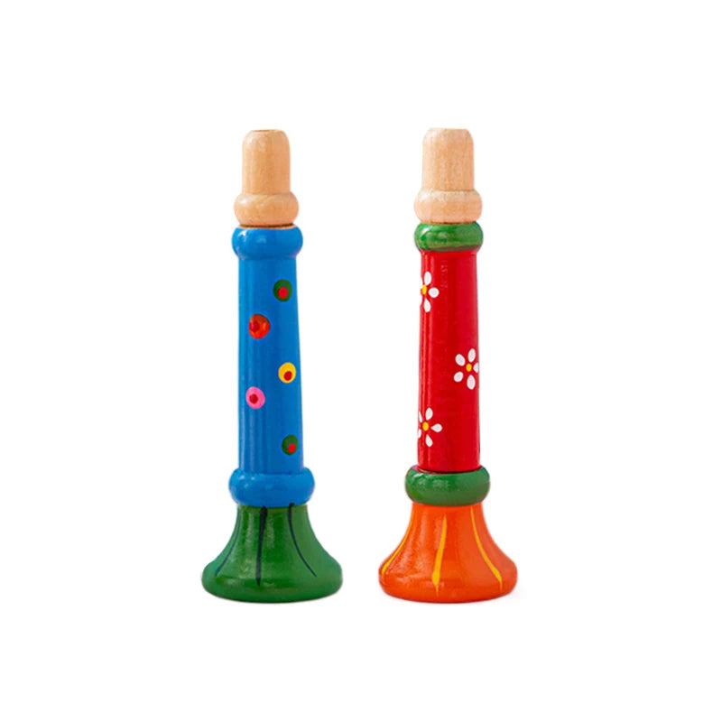 Wooden Trumpet Children Toy