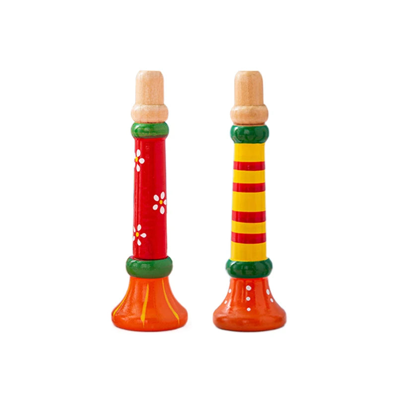 Wooden Trumpet Children Toy