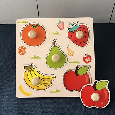 ABC Alphabet Number Shape Matching Board Game Toy
