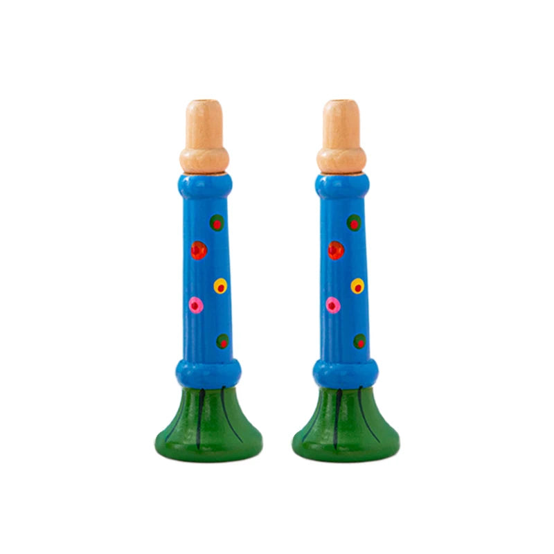 Wooden Trumpet Children Toy