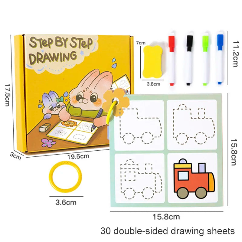 Step By Step Drawing Pen Control Toy