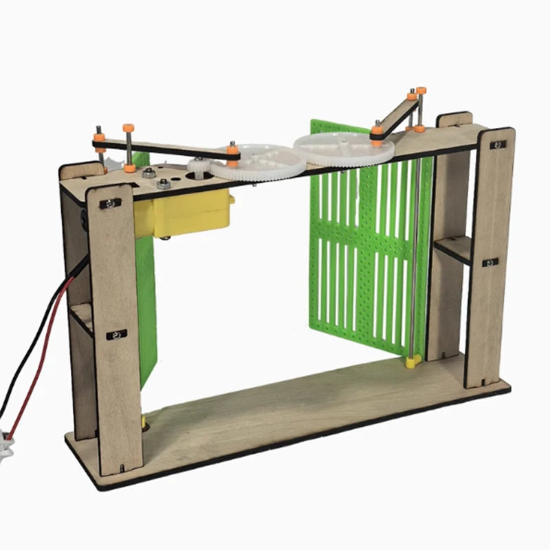 Electric Door Model Physics DIY Toys