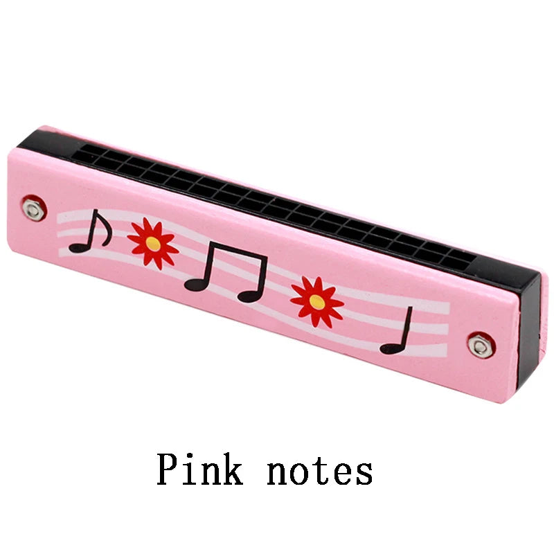 Wooden Harmonica Musical Instrument Toys