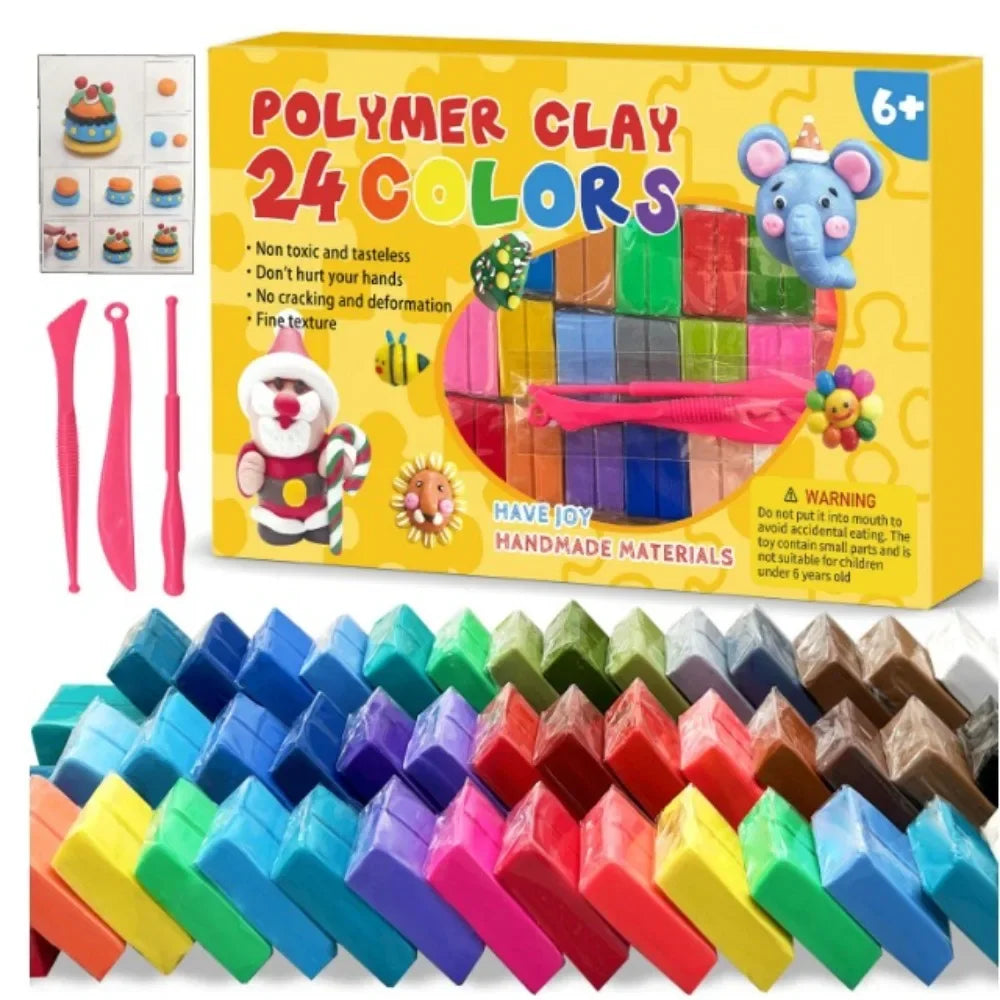 24/32 Colors High Quality Polymer Clay