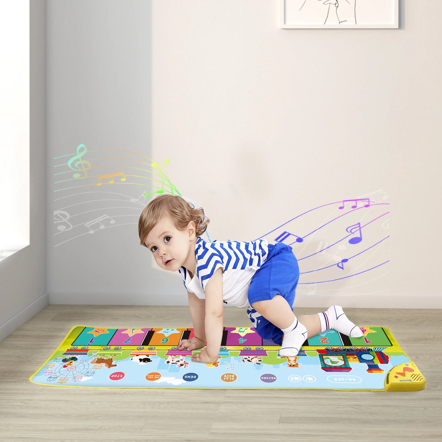 Kid Animal Music Piano Mat Toy