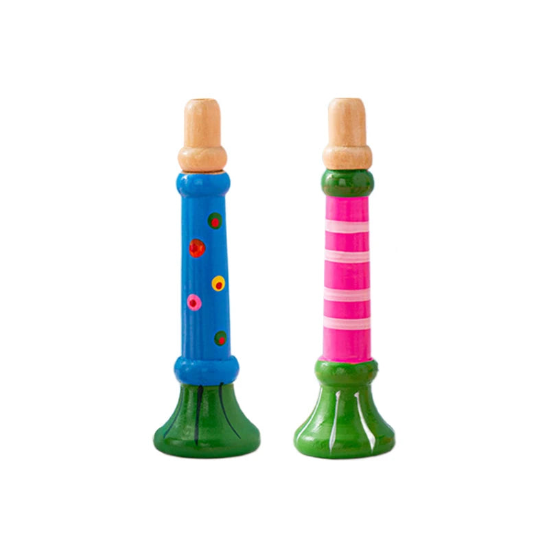 Wooden Trumpet Children Toy