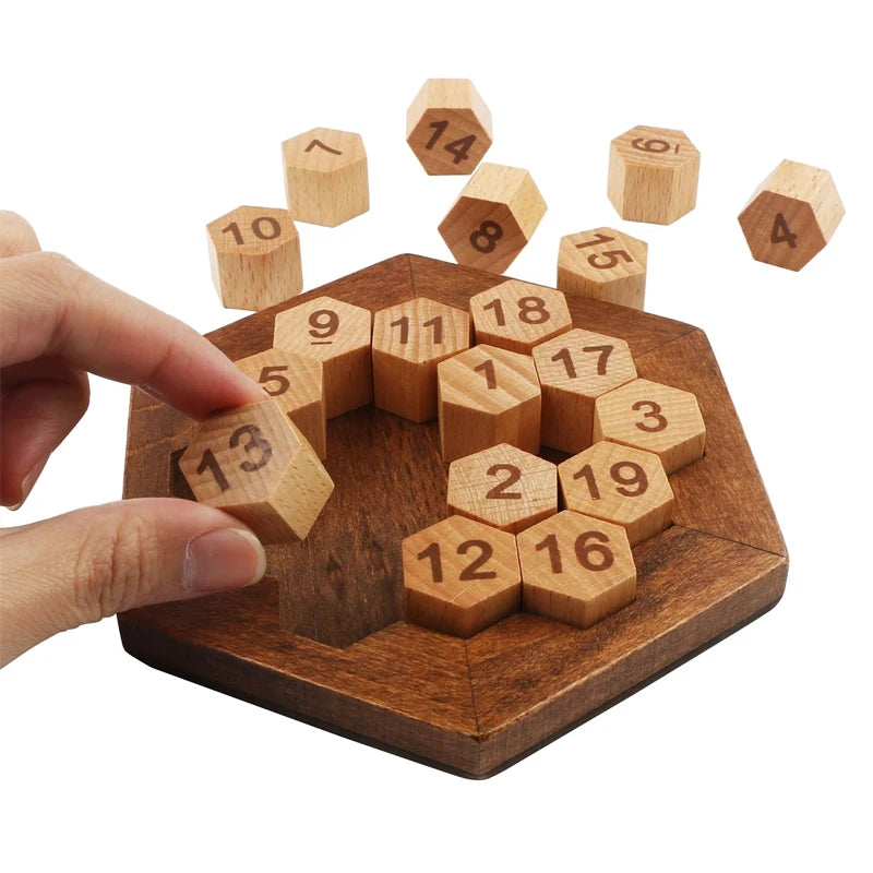 Sudoku Hexagon Tangram Puzzle Toy
