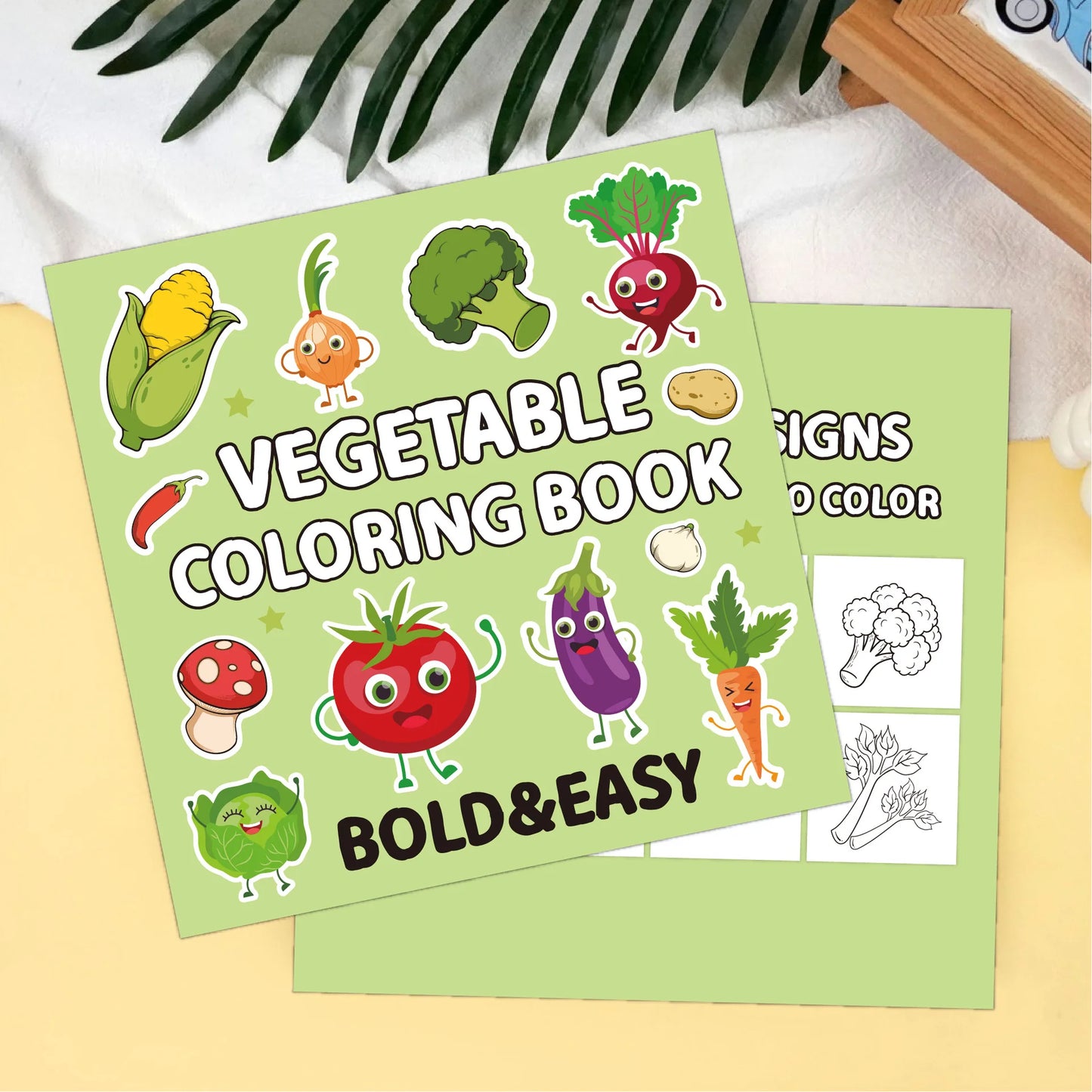 Children's Coloring Book 40 Sheets Of Food Fruit Toy