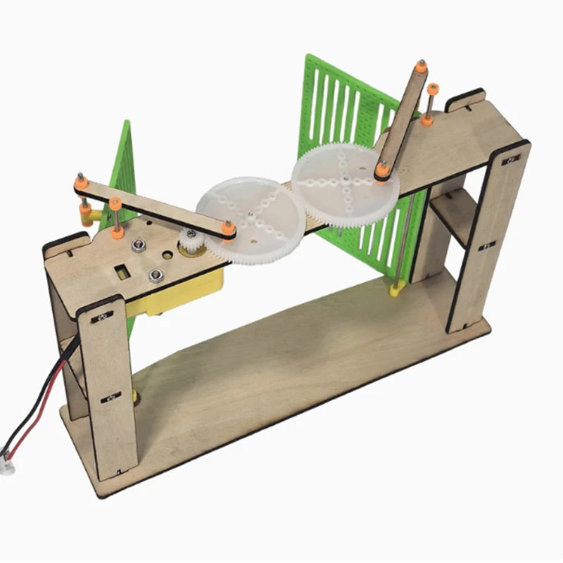 Electric Door Model Physics DIY Toys