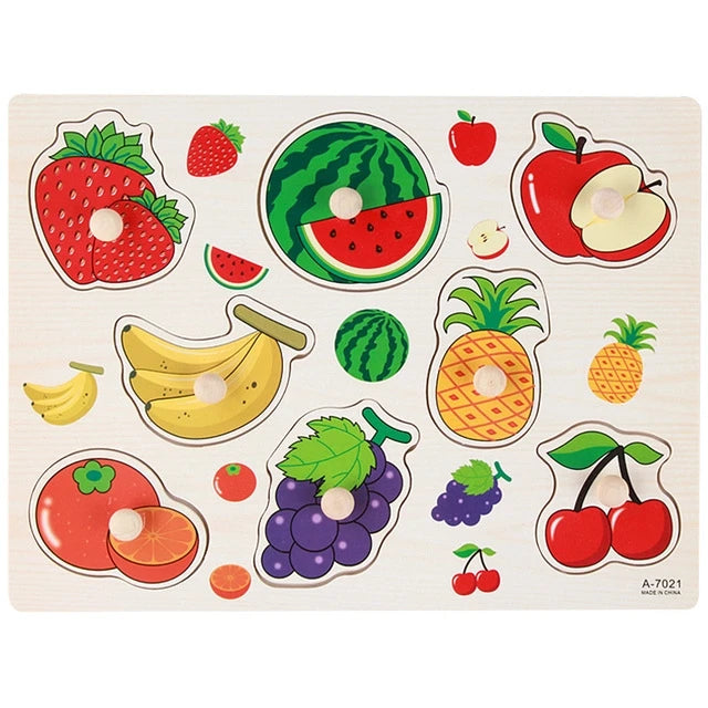 ABC Alphabet Number Shape Matching Board Game Toy