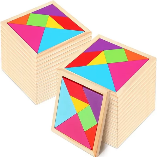 Wooden Tangram Puzzles Toy