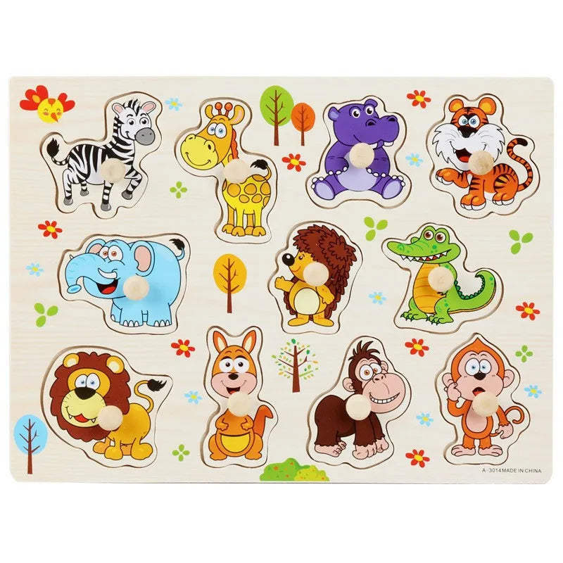 ABC Alphabet Number Shape Matching Board Game Toy