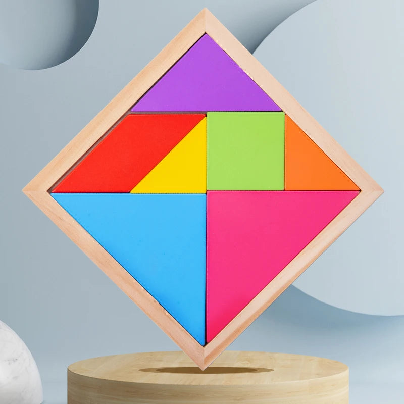 Wooden Tangram Puzzles Toy