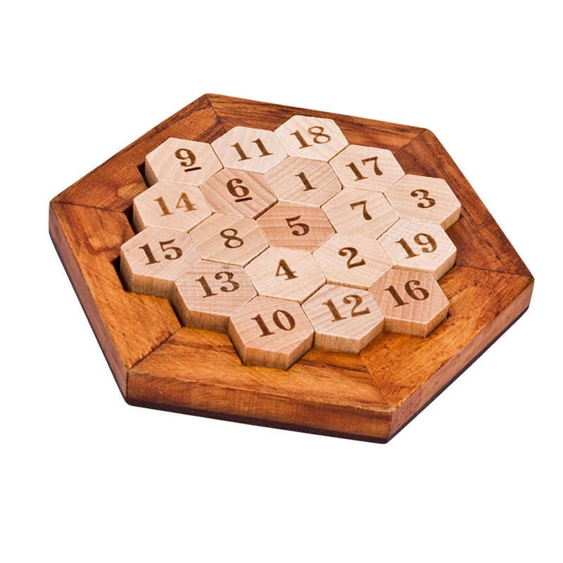 Sudoku Hexagon Tangram Puzzle Toy