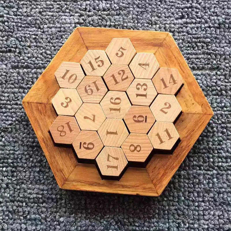 Sudoku Hexagon Tangram Puzzle Toy