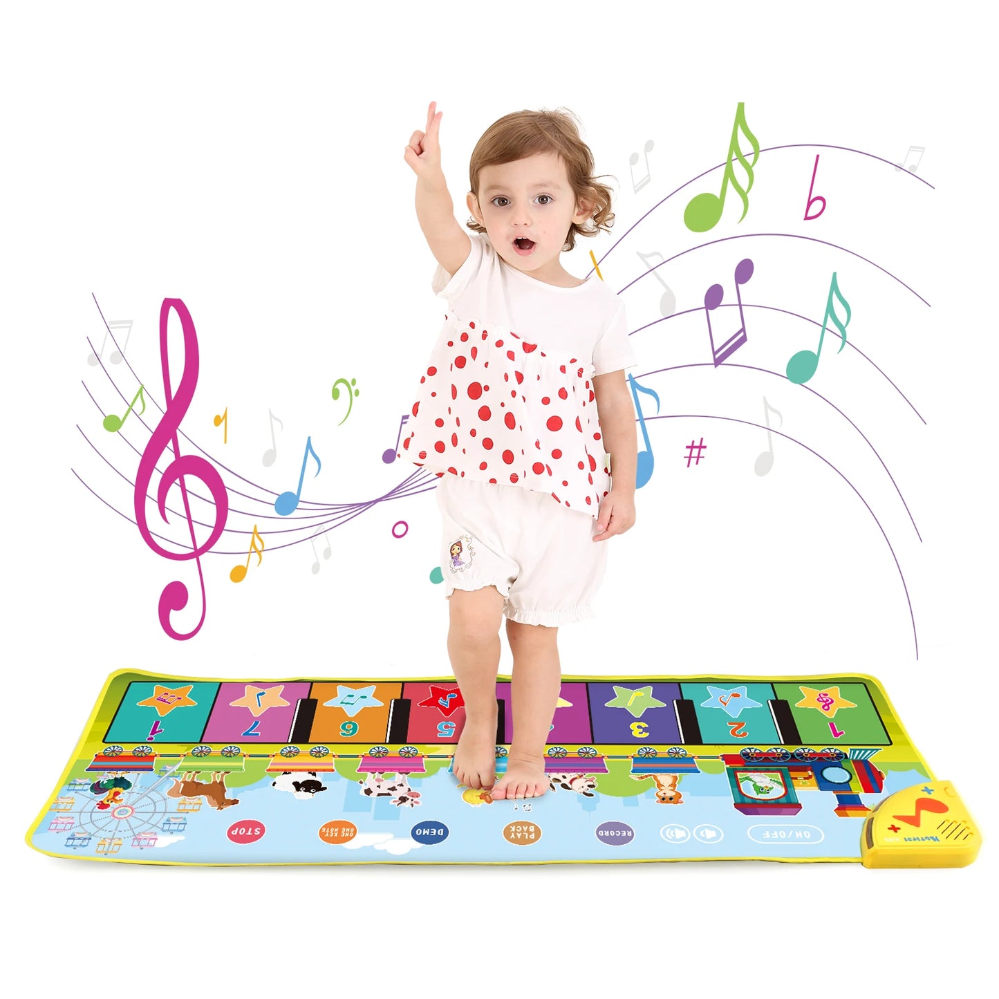 Kid Animal Music Piano Mat Toy