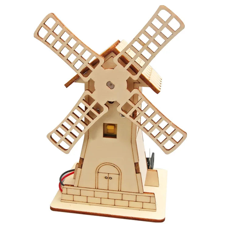 Electric Windmill Hut Toys