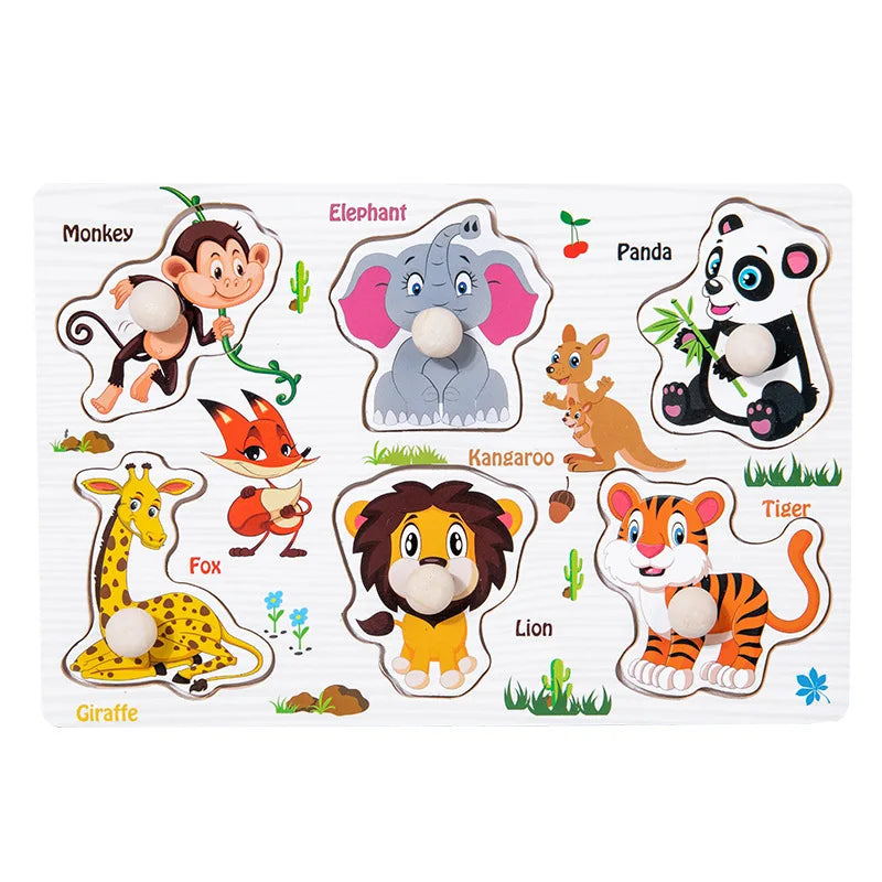 ABC Alphabet Number Shape Matching Board Game Toy