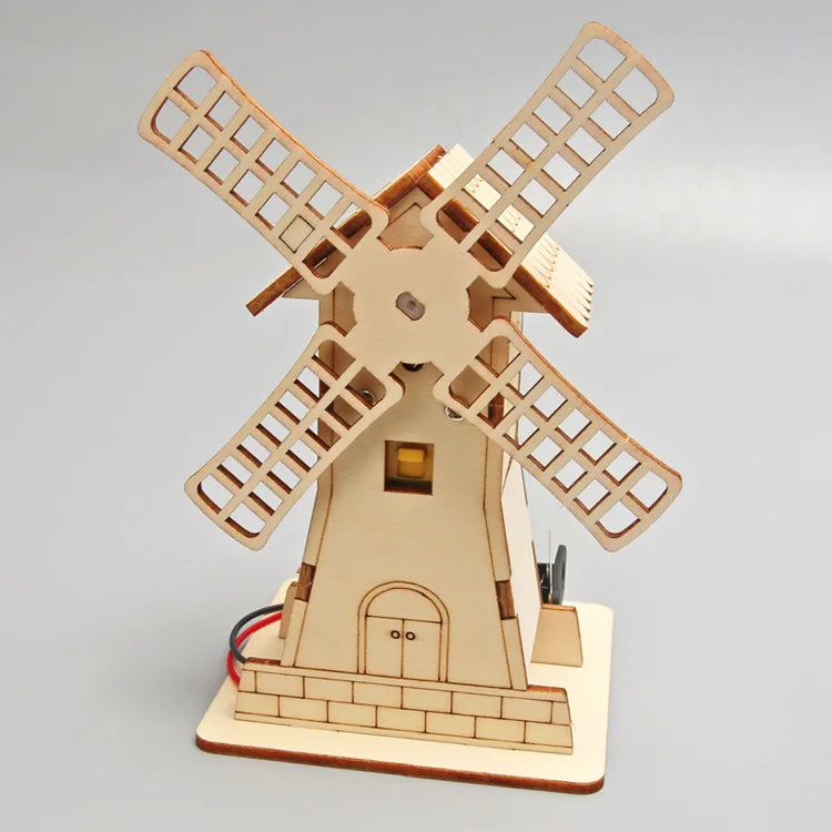 Electric Windmill Hut Toys