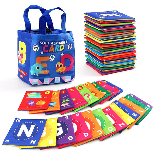 Baby Cloth Book Soft Flash Cards