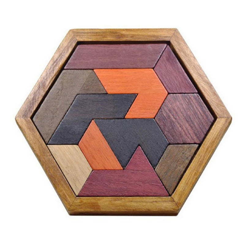 Sudoku Hexagon Tangram Puzzle Toy