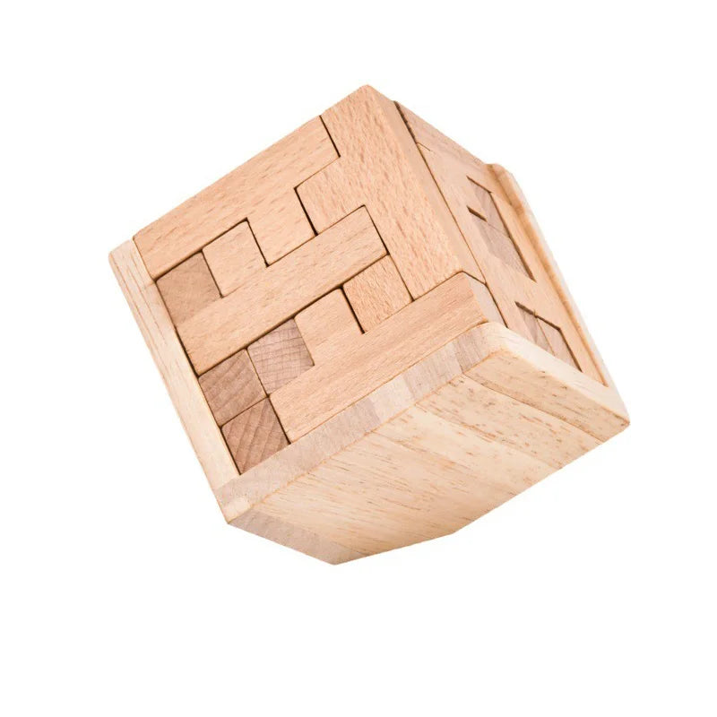 Magic Box T Shaped Puzzle IQ Logic Cube Toy
