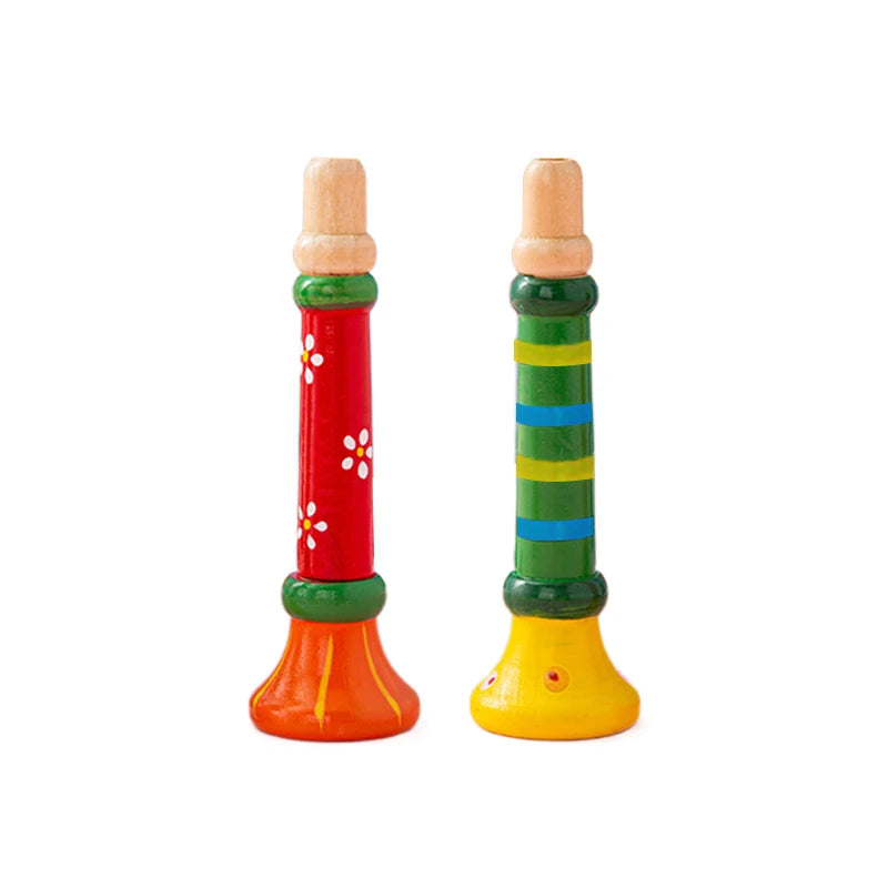 Wooden Trumpet Children Toy