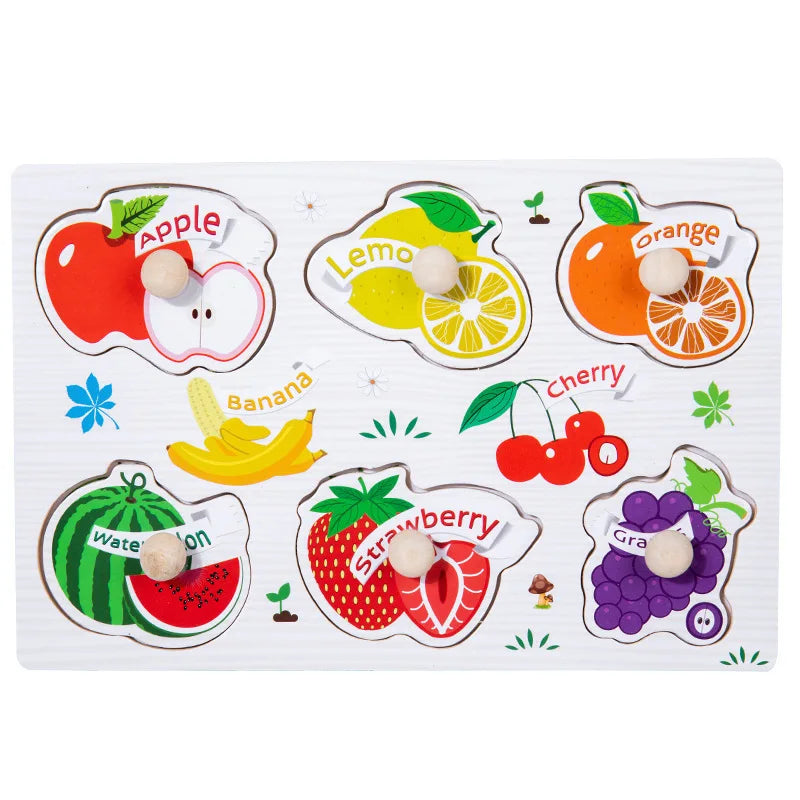 ABC Alphabet Number Shape Matching Board Game Toy